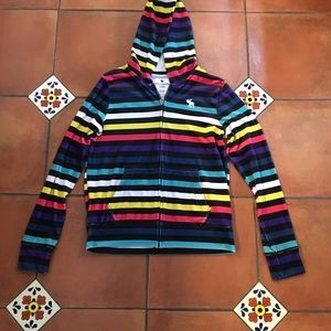 Abercrombie Kids Striped Hoodie